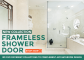 Frameless glass shower doors