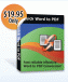 Try the free trail of Quick Word to PDF