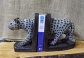 African Hand Carved Stone Bookends