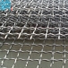 Single intermediate crimped wire mesh