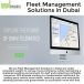 Who is offering fleet Management Solutions in Dubai