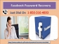 To whom will I be connected after dialing Facebook Password Recovery?