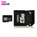 32GB Class 10 Micro SD Card + Micro SD to SD Adapter