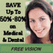 Save 80%  On Dental Costs