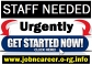 Weekend Staff Needed To Start Next Week.